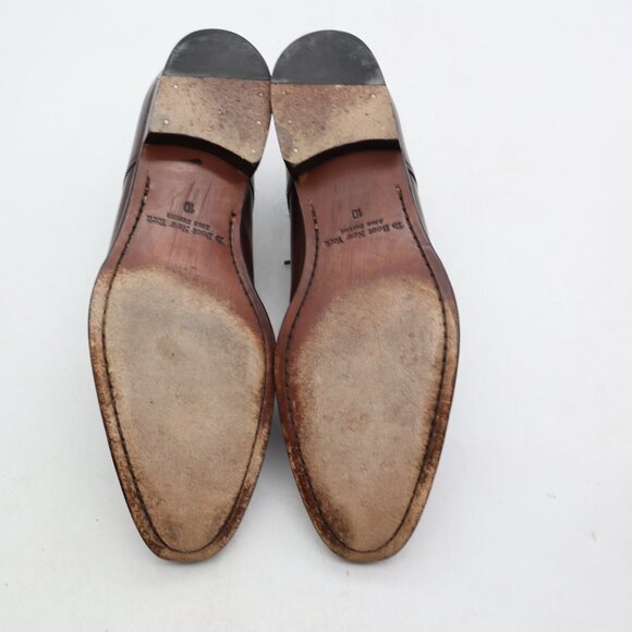To Boot New York Men's Size 10 Adam Derrick Brown Leather Plain Toe Dress - Picture 7 of 10